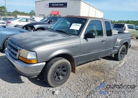 2000 Ford Ranger Super Cab из США, поврежденный, VIN 1FTYR14V9YPB08334